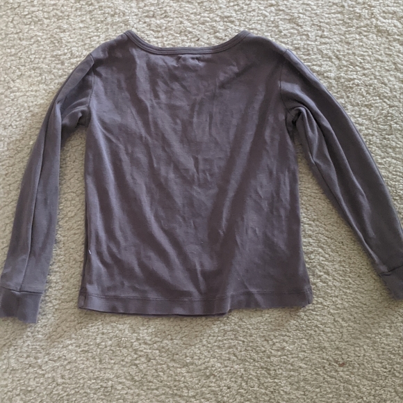 Olive Juice grey long sleeve T - Picture 2 of 4